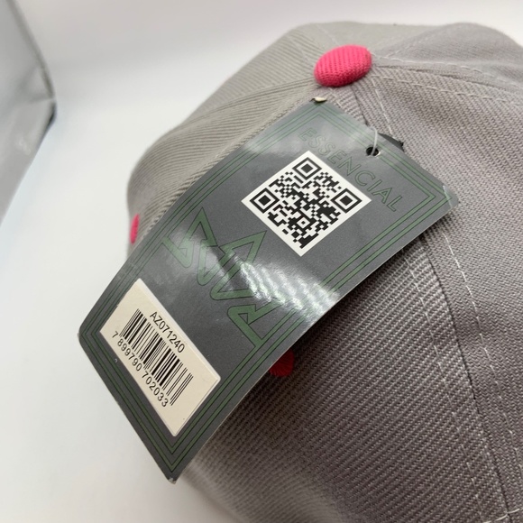 Essencial Key West Florida Conch Republic Embroidered Snapback Hat Gray/Pink - Picture 9 of 16